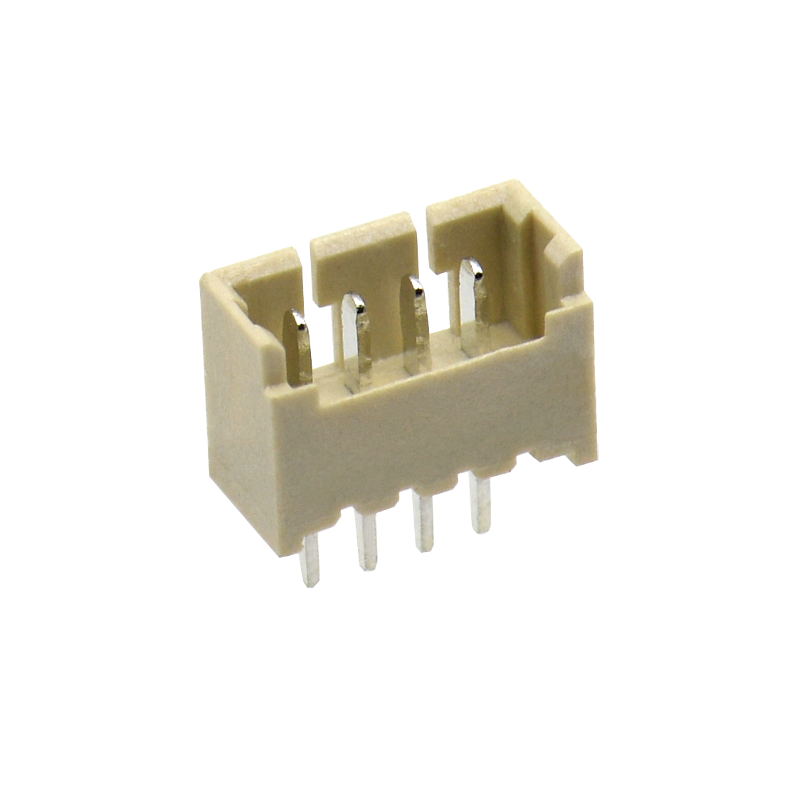 胜蓝1.25线对板连接器 直立式 DIP型 HF Wafer 4Pin 本色 HF